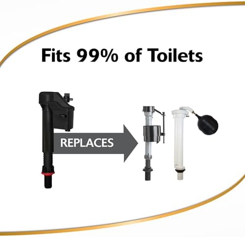 Korky QuietFILL 2X Toilet Fill Valve