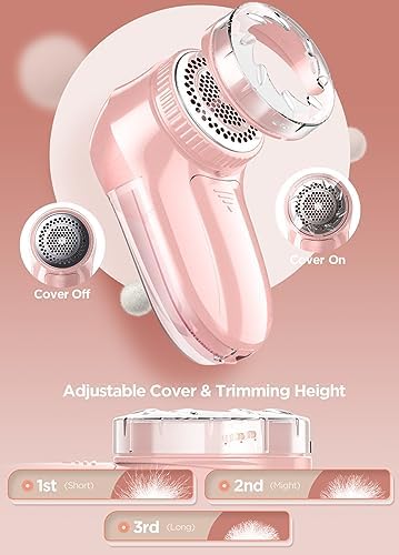 Bymore Skin Smooth Lint Shaver and Sweater Remover 3-in-1 Design for Clothes and Furniture