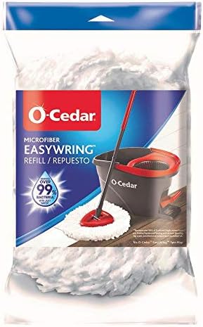 O-Cedar EasyWring Microfiber Mop Refill 12inptrm 1pk