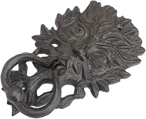 Vintage Cast-iron Door Knocker with Distressed Look