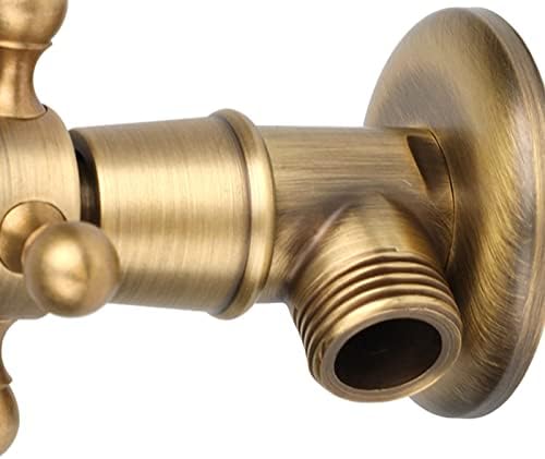 Wall Mounted Euro Faucet - Brass Triangle Valve