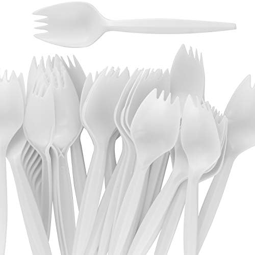 Avant Grub BPA-Free White Disposable Sporks 100 Pk