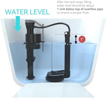 RT Toilet Fill Valve - Stop the Siphon Enhance Efficiency Preserve Privacy girls