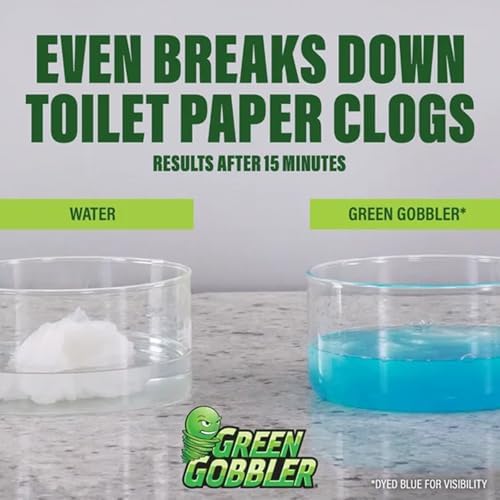 Green Gobbler Powder Plunger Toilet Clog Remover - 2 Pack