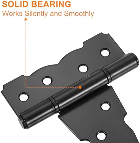 Weatherproof Durable T-Strap Door Hinges
