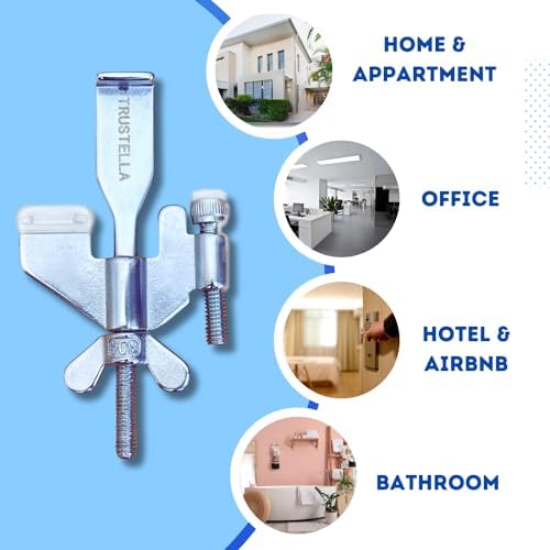 Safe Door Lock Stainless Steel TSA-Approved Easy to Set Up