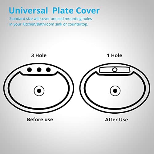 Wovier Oil Rubbed Bronze 10 Faucet Plate