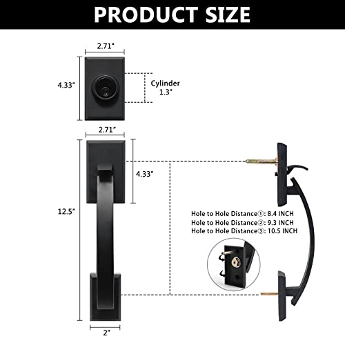 Front Door Handle Set template by Amazon