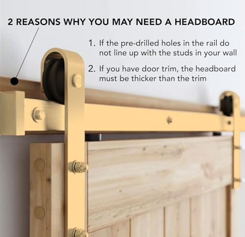 Adjustable Barn Door Hardware Kit
