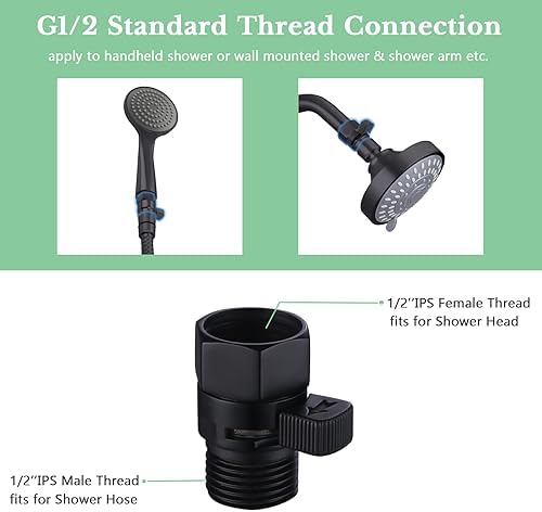 Quick Easy Flow Regulator for Shower - Perfect for Adjusting Water Temperature Pressure