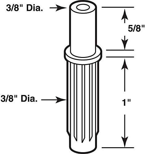 Top Mount Pivot Pins for Pocket Doors