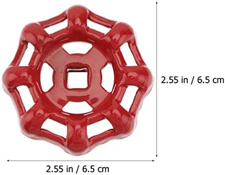 Hemoton Decor Faucet Handle Set - 12-Piece Brass Cast Steel Rust-Resistant Easy Install Durable Versatile