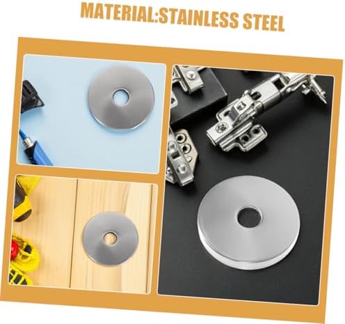2 Pcs Stainless Steel Shower Arm Flange Covers for Bathroom Faucet