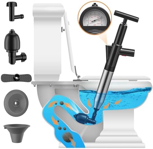 High-Pressure Toilet Plunger