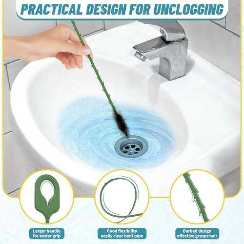 Essential Drain Clog Remover Complete Set of 9-Piece 355