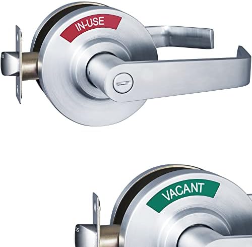 VACANTSPACE Professional Grade Bathroom Indicator Privacy Handle Lock