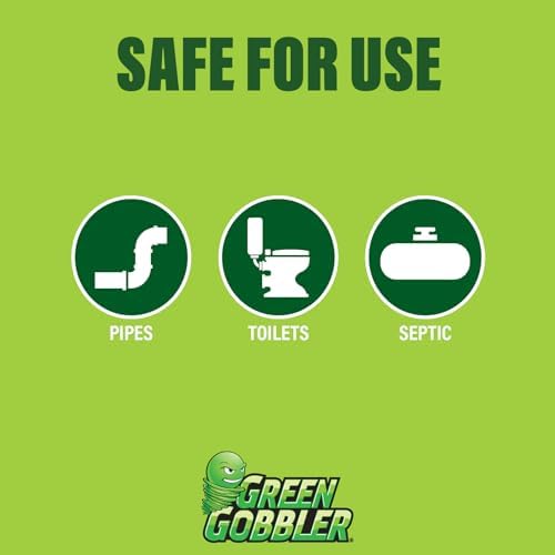 Green Gobbler Powder Plunger Toilet Clog Remover - 2 Pack