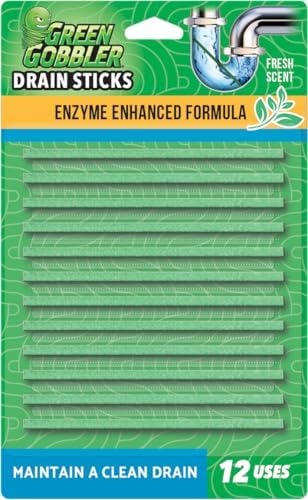 Green Gobbler Drain Cleaner and Deodorizer Original Formula 12-Pack