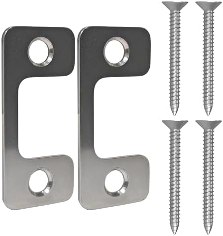 Adjustable Door Strike Plate for Home Rental Security