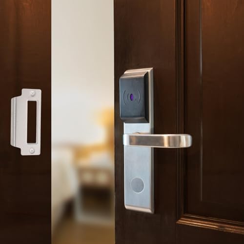 DOITool Door Strike Plate 5-Piece Set for Doors Reinforce Security Durable Design