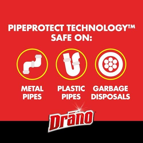 Drano Max Gel Drain Clog Remover Cleaner