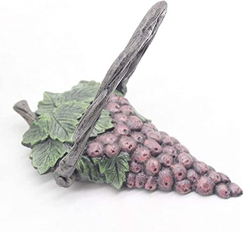 Vintage Door Knocker - Front Door Decor piece with Cast IronPurple Grape Handle