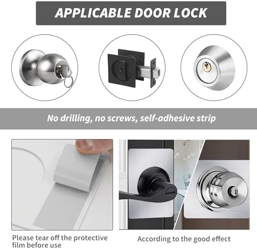 Sturdy Stainless Steel Door Reinforcement Kit