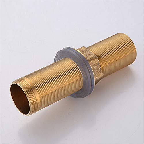 Weirun Faucet Nipple with Locking Nut and Washers 6 Shank 15cm
