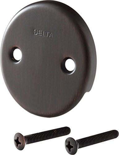 Stylish Delta Overflow Plate for Faucets