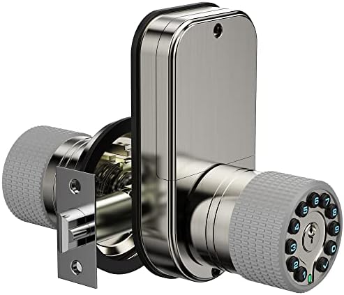 Double Sided Door Keypad Keyless Entry Smart Door Lock waterproof weatherproof secure