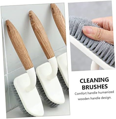 FOMIYES 3pcs Hard Bristle Hand Broom for Bathroom and Kitchen