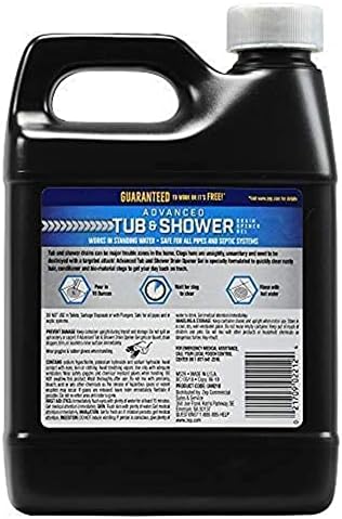 Zep Zep Gel - Effortlessly Open Tub Shower Drains
