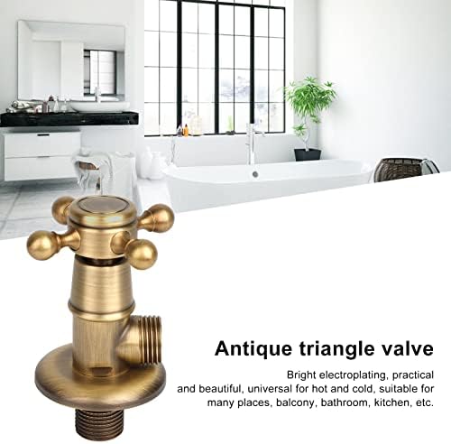 Wall Mounted Euro Faucet - Brass Triangle Valve