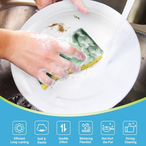 AIDEA 24-Piece Heavy Duty Kitchen Sponges
