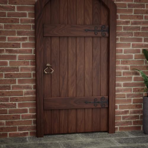 Sturdy Wrought Iron Door Hinges
