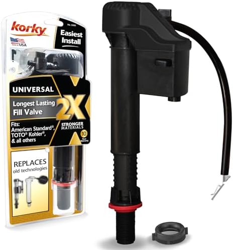 Korky QuietFILL 2X Toilet Fill Valve