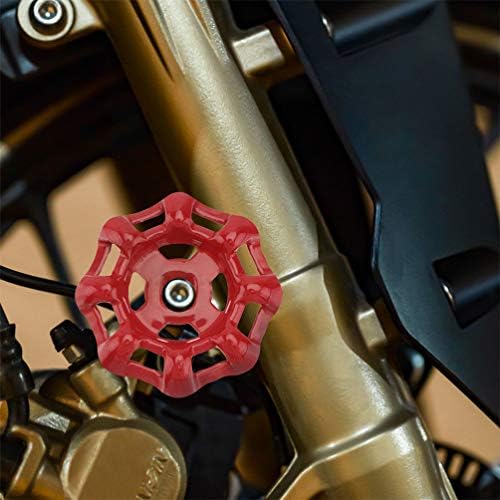 Hemoton Decor Faucet Handle Set - 12-Piece Brass Cast Steel Rust-Resistant Easy Install Durable Versatile