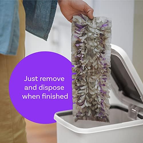 Swiffer PowerMop Floor Cleaner Refill Pack 5 Pads 1 Lavender Solution