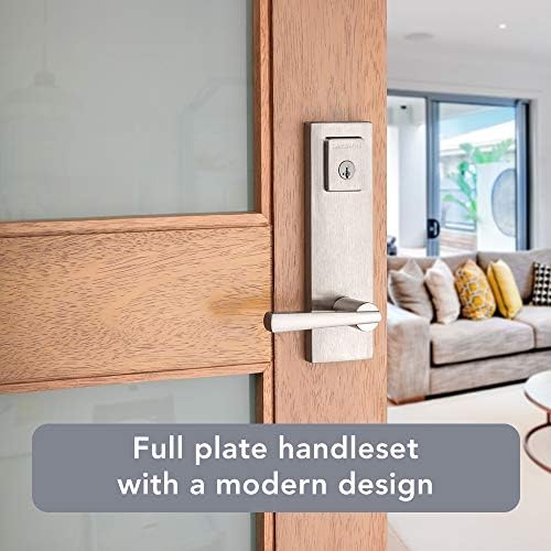 Prestige Front Door Handleset with SmartKey Security