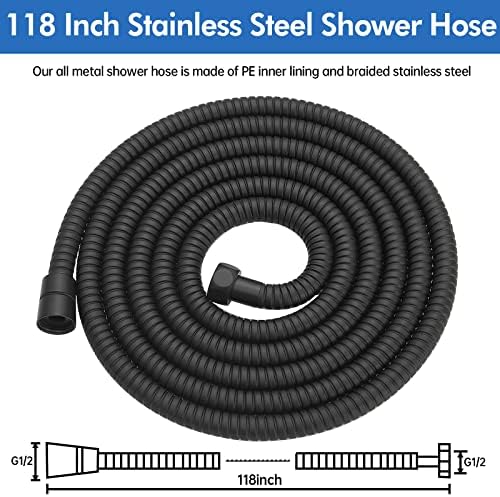 RUMOSE Stainless Steel Shower Hose