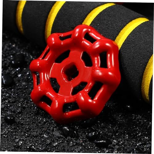 10-Piece Gate Valve Hand Wheel Set - Vemoon Sturdy Cast Iron Faucet Handle Decorations for Outdoor Use