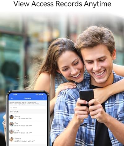 Close the Door with Confidence Smart Door Lock with Fingerprint and Keyless Entry