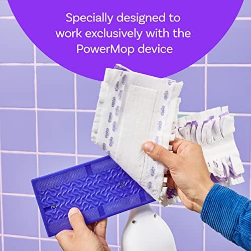 Swiffer PowerMop Floor Cleaner Refill Pack 5 Pads 1 Lavender Solution