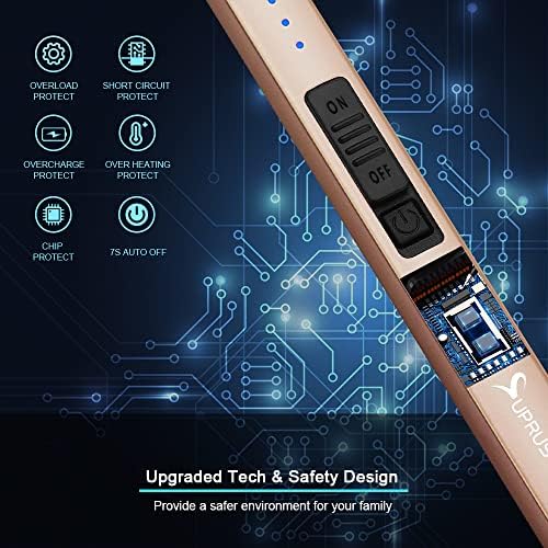 Welcome to SUPRUS - flameless USB lighter portable safe for candles camping and more
