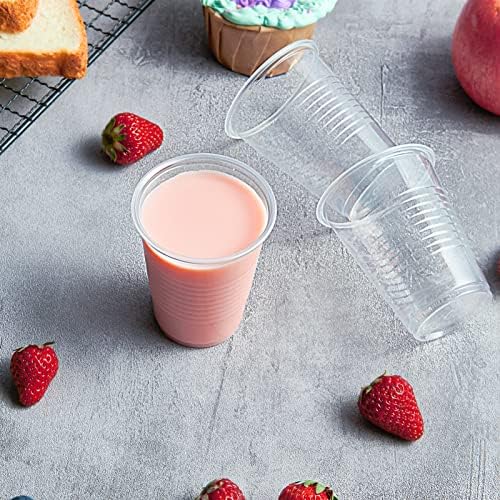 Lilymicky 500 Pack 5 oz Clear Plastic Cups