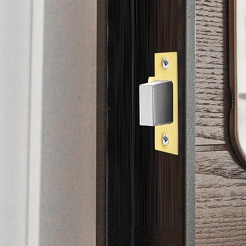 2pcs Stainless Steel Deadbolt Strike Plate Filler for Door Reinforcement