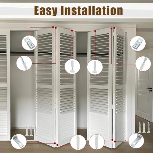 Sturdy Bifold Door Hardware Kit for Home Repair