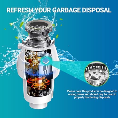 30 Pack rubbish disposal cleaning tablets for deep clean