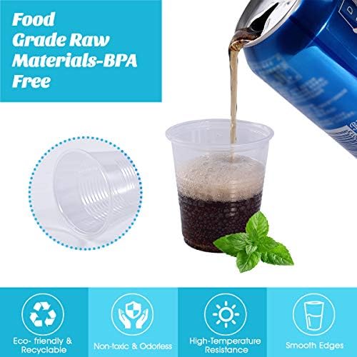 Convenience in every sip - Turbo Bee 5oz Disposable Plastic Cups x 500 Pack