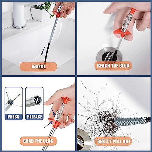 KeyFar Drain Clog Remover Set - 355